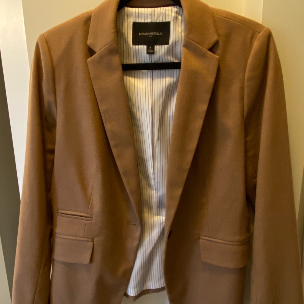 Banana Republic Caramel Blazer
